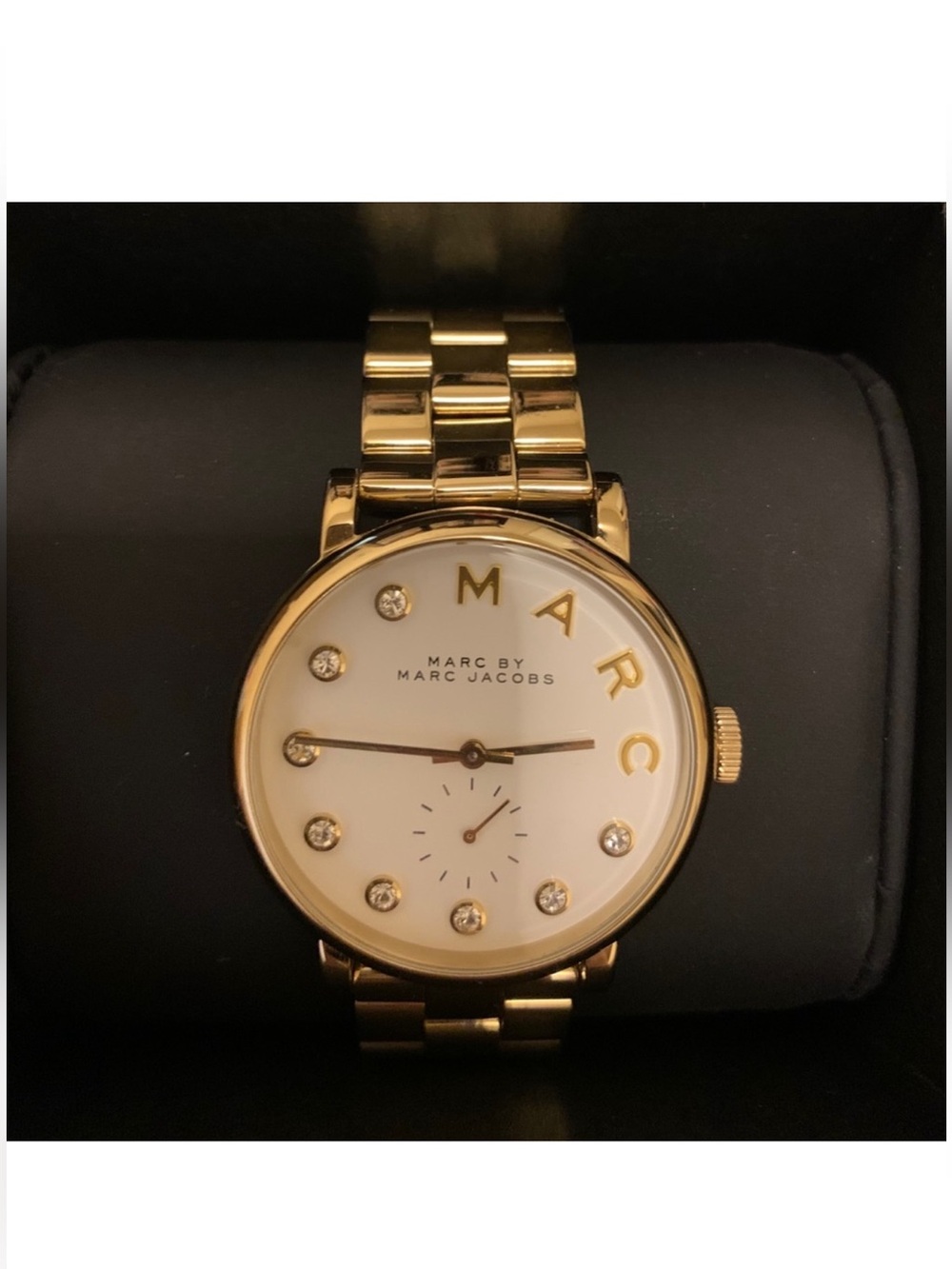 Marc by Marc Jacobs Gold Watch